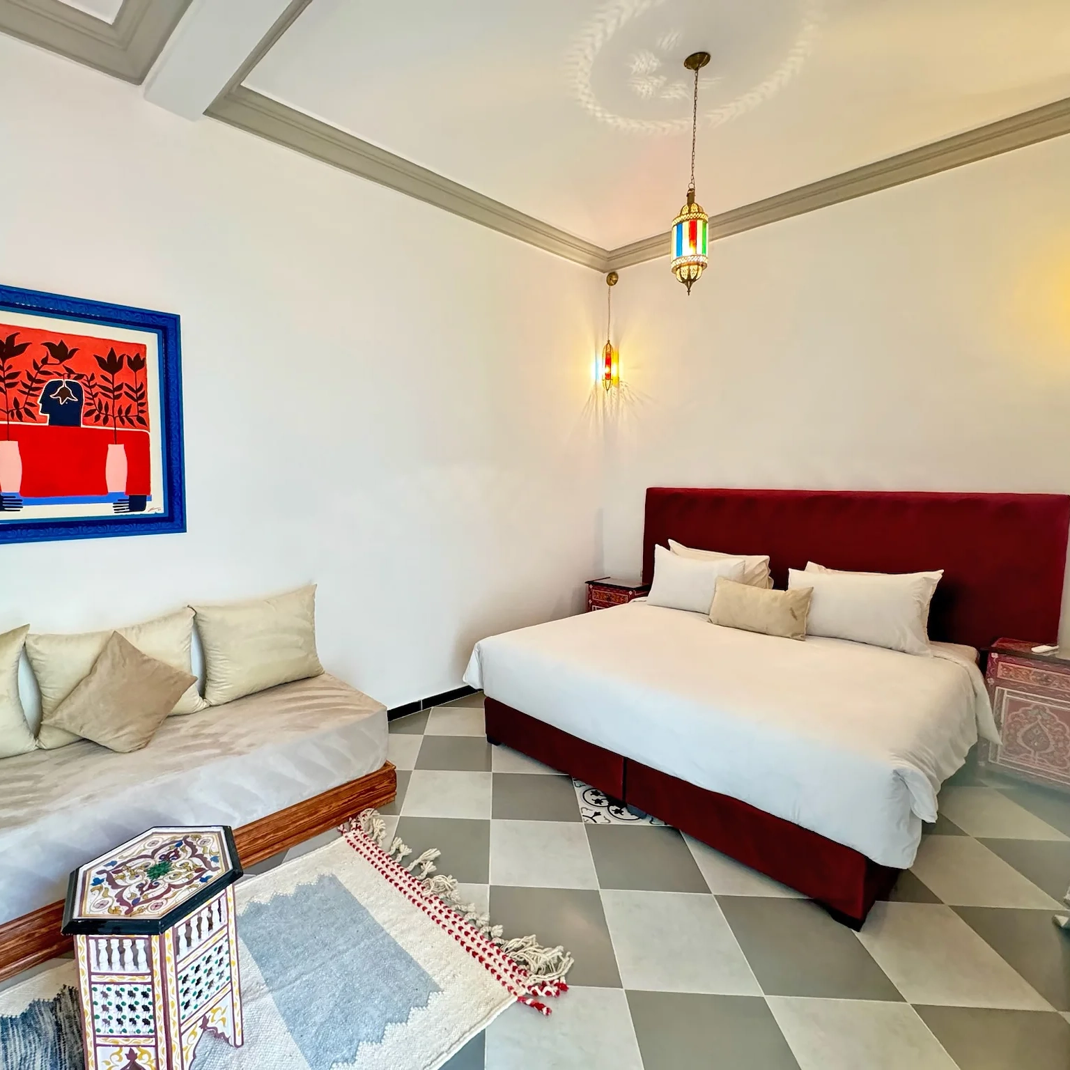 Chambre Triple du Riad Arrahma, Marrakech
