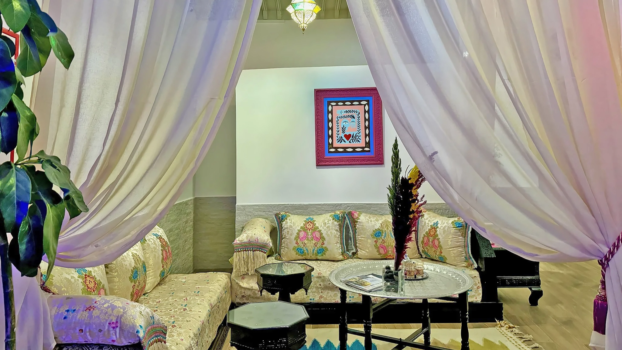 Lobby at Riad Arrahma, Marrakesh