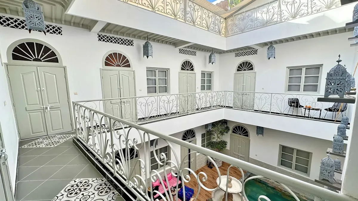 Patio du Riad Arrahma, Marrakech