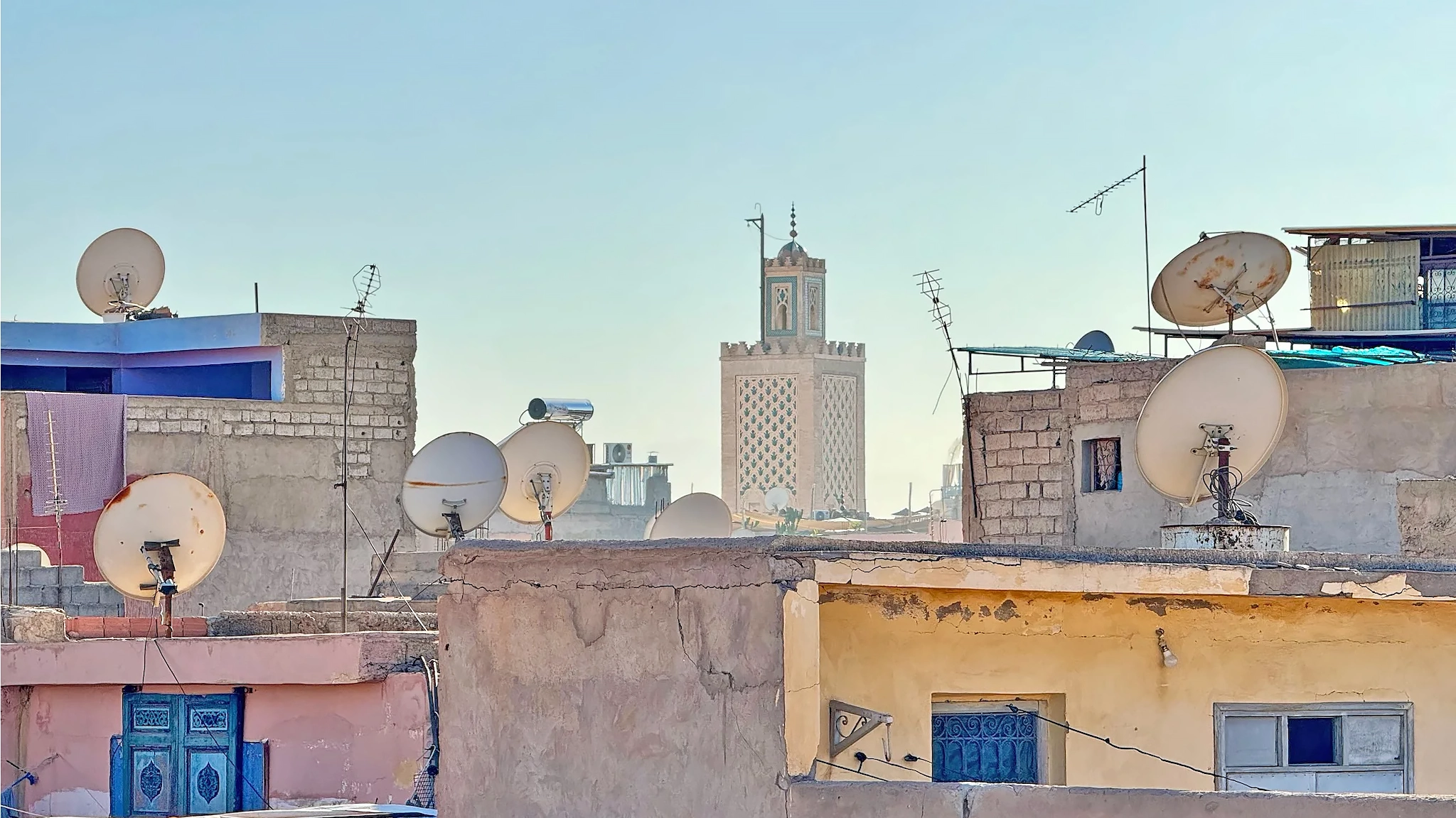Vue depuis le Riad Arrahma, Marrakech